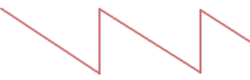 Image of a sawtooth sound wave.