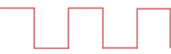 Image of a square sound wave.